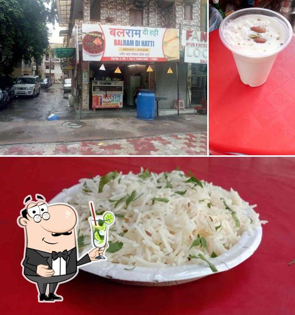 Enjoy a drink at Balram Di Hatti