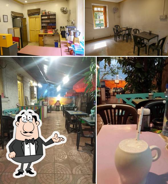 The interior of Cafe Table Talk