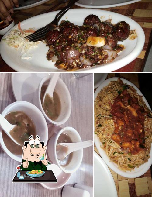 Among different things one can find food and interior at Chopsticks Chinesse Corner