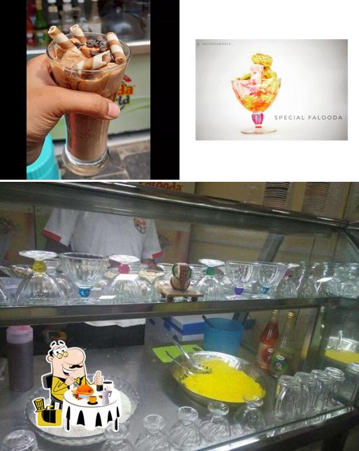 Falooda World is distinguished by food and interior