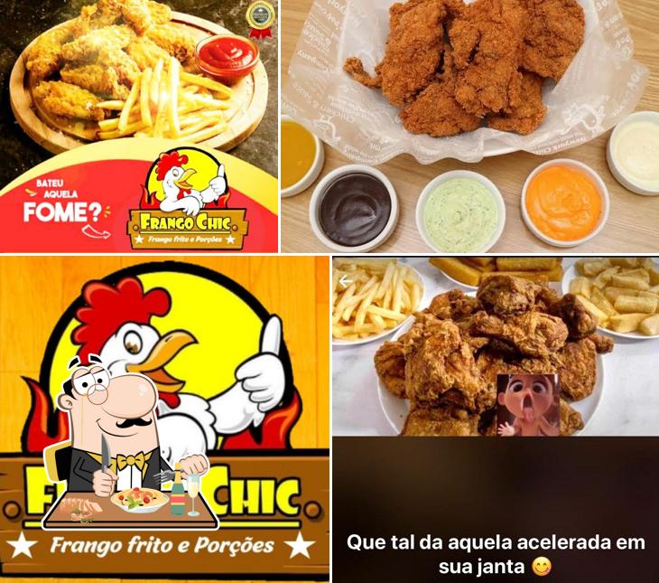 Platos en Frango Chic frango frito e porçôes