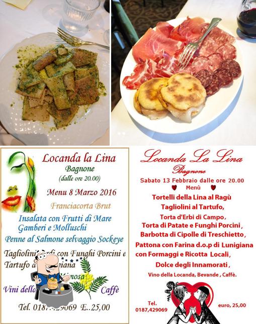 Platti al Locanda La Lina