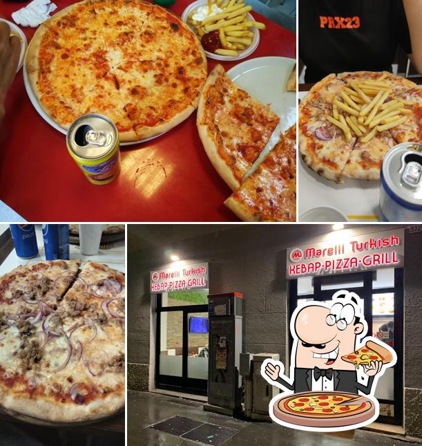 Ordina tra le svariate varianti di pizza