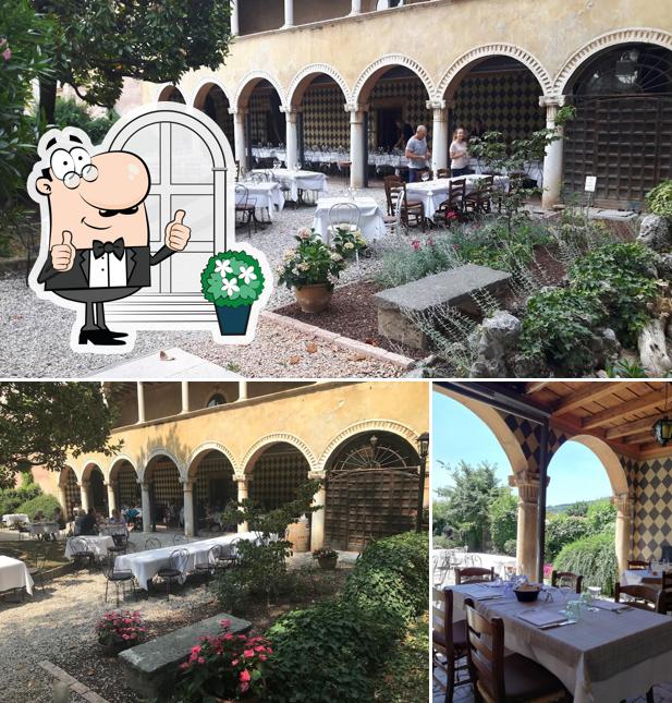 La immagine di esterno e bevanda da Osteria La Poiana