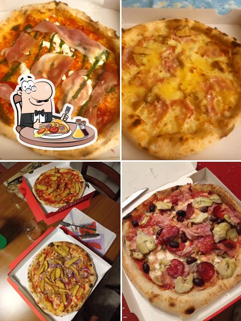Scegli tra le molte varianti di pizza