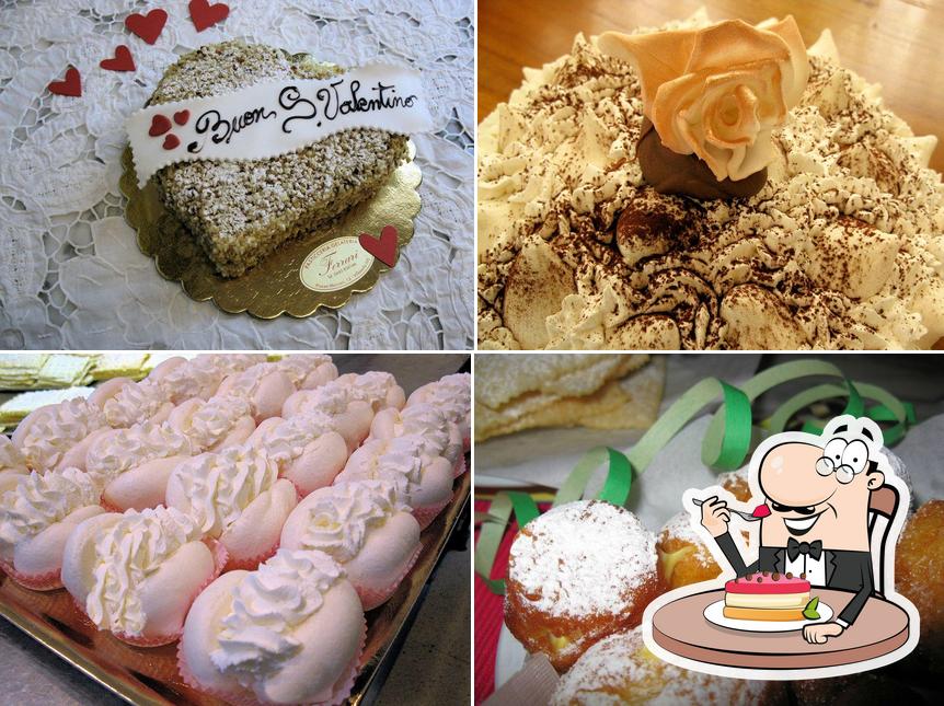 Pasticceria caffetteria Ferrari propone un'ampia gamma di dolci