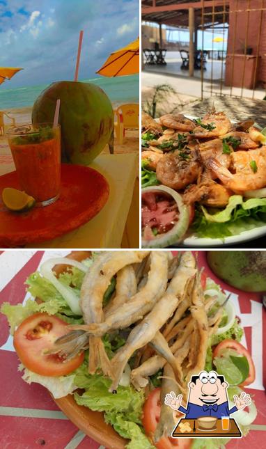 Comida em Gira Mundo Beach