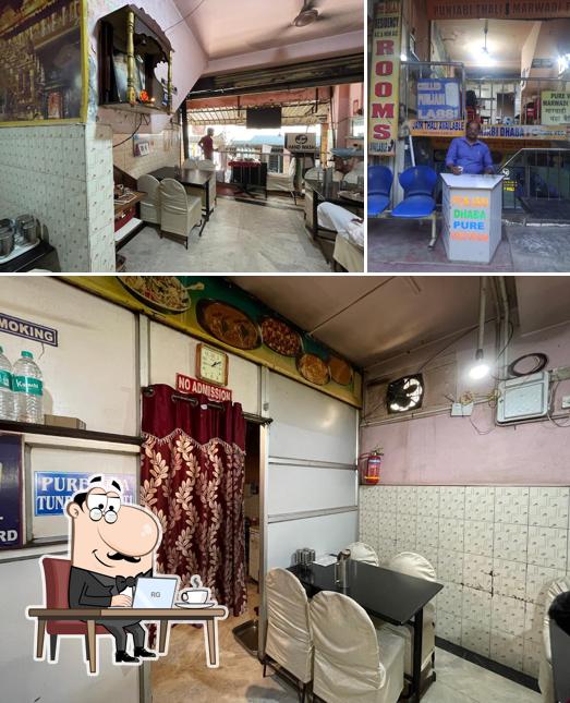 The interior of Punjabi Dhaba