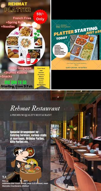 Meals at Rehmat Restaurant