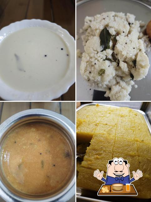 Clam chowder at ARYAAS PURE VEGETARIAN HOTEL