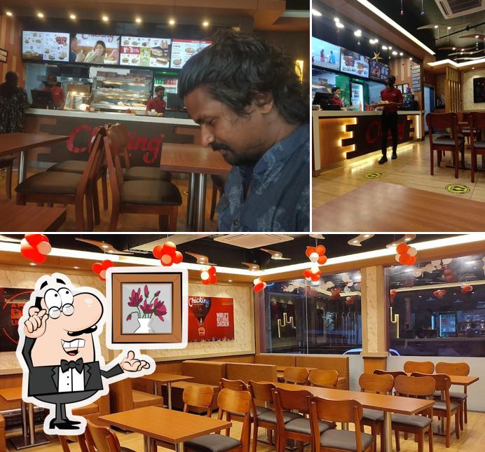 The interior of ChicKing