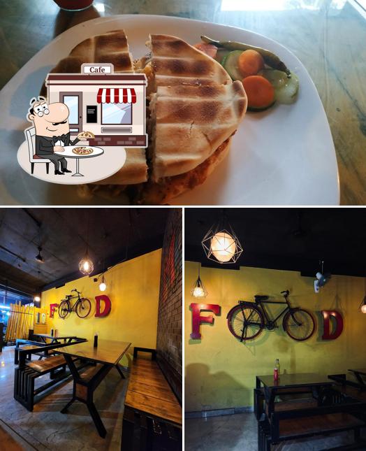 This is the photo showing exterior and food at Go Grill - The Chick Workshop