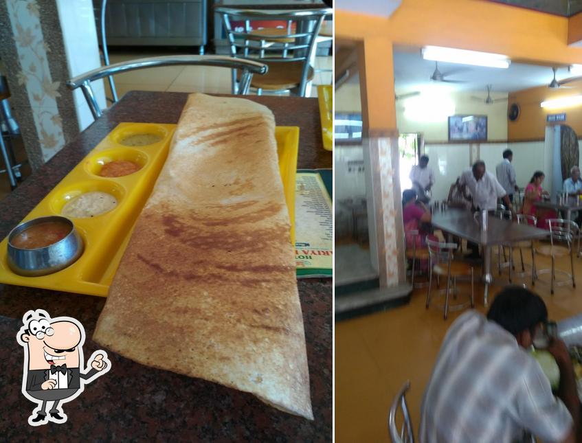Check out how HOTEL ARIYABHAVAN HIGH CLASS PURE VEG RESTAURANT A/C looks inside