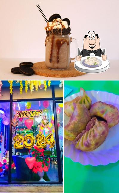 Dumplings at Nature's coconut juice bar