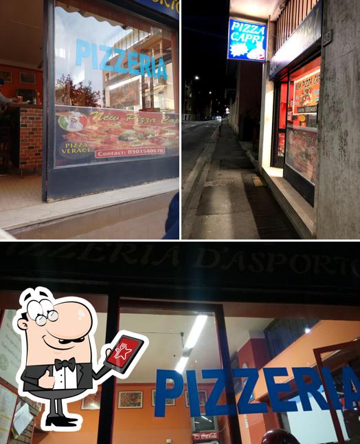 Gli esterni di Nuova Pizza Capri