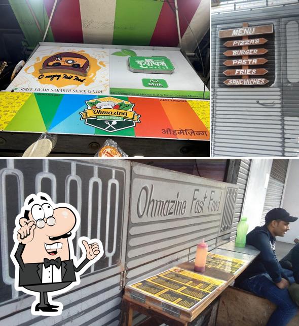 The interior of Ohmazing Fast Food