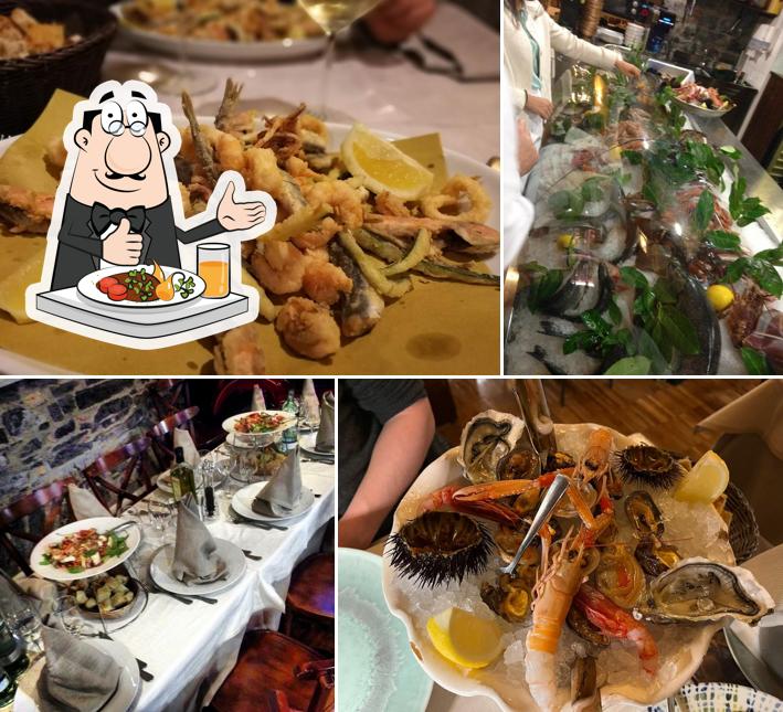 Platti al La Tana dei Pescatori