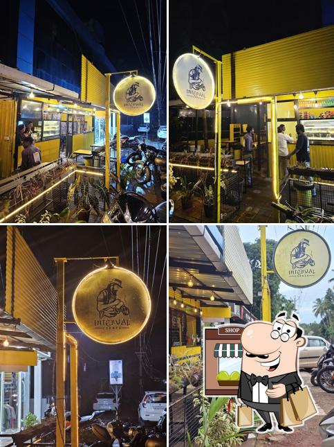 Check out how The interval Corner cafe looks outside