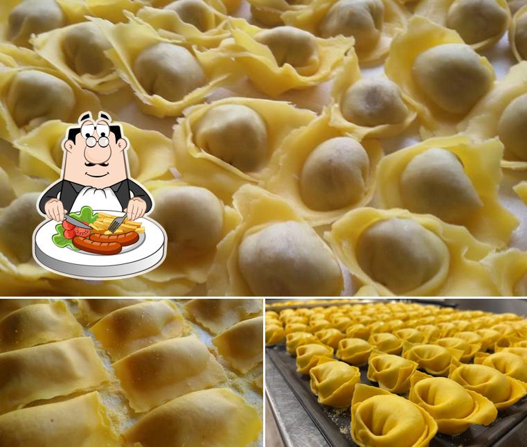 Platti al Trattoria Al Bivio