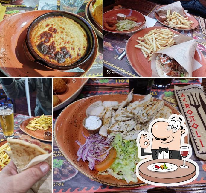 Cibo al Ristorante Acropoli