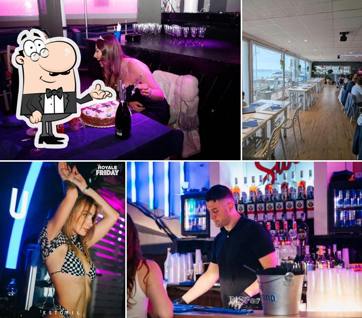 Gli interni di Estoril Club