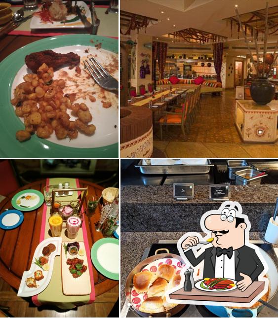 Food at Indiya Oye Radisson Blu