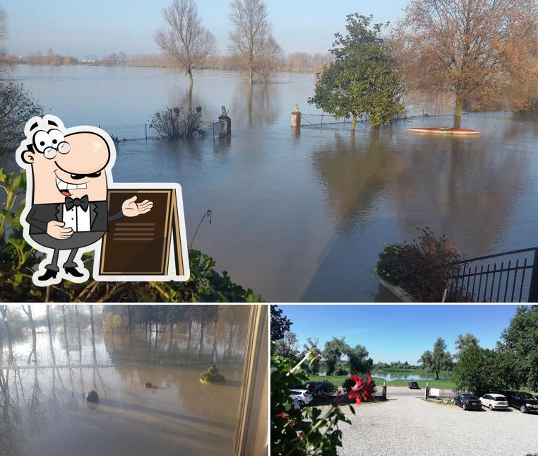 Gli esterni di Lo Chalet del Gallo