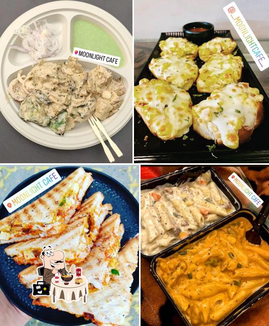 Food at Moonlight Cafe