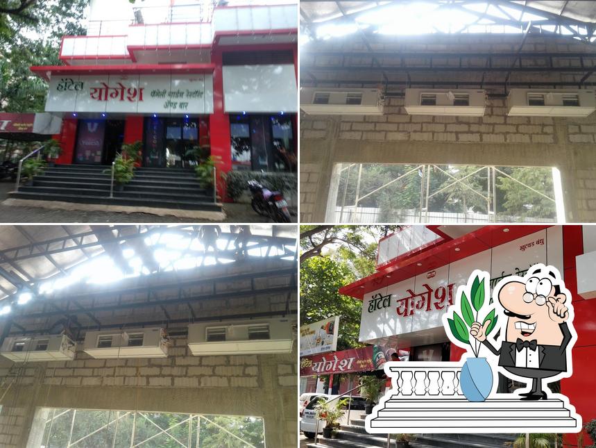 The exterior of Hotel Yogesh