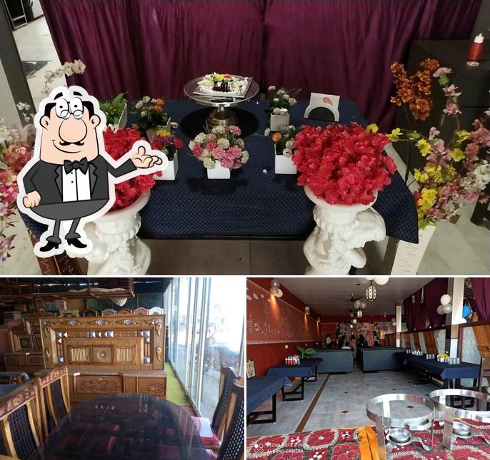 Take a seat at one of the tables at Naivedyam Resto