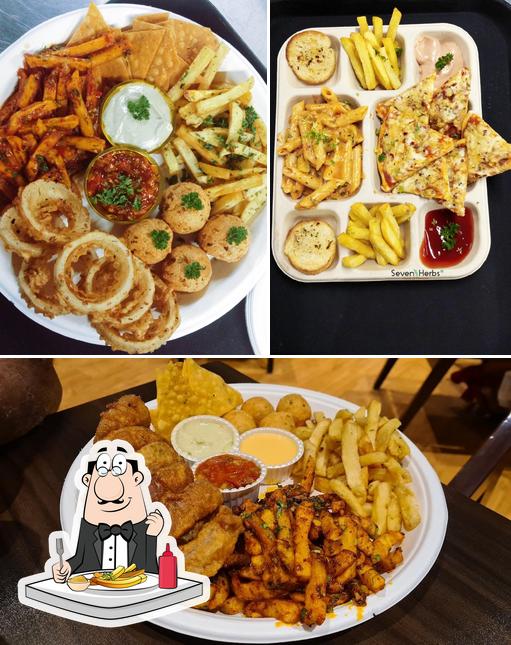 Try out fries at Seven Herbs - place of flavours