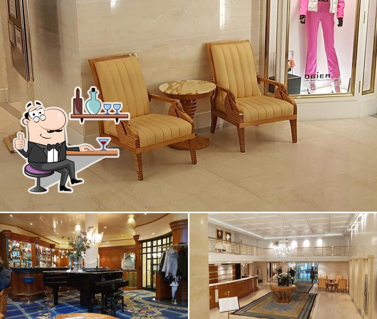 Gli interni di Savoy Brasserie & Bar