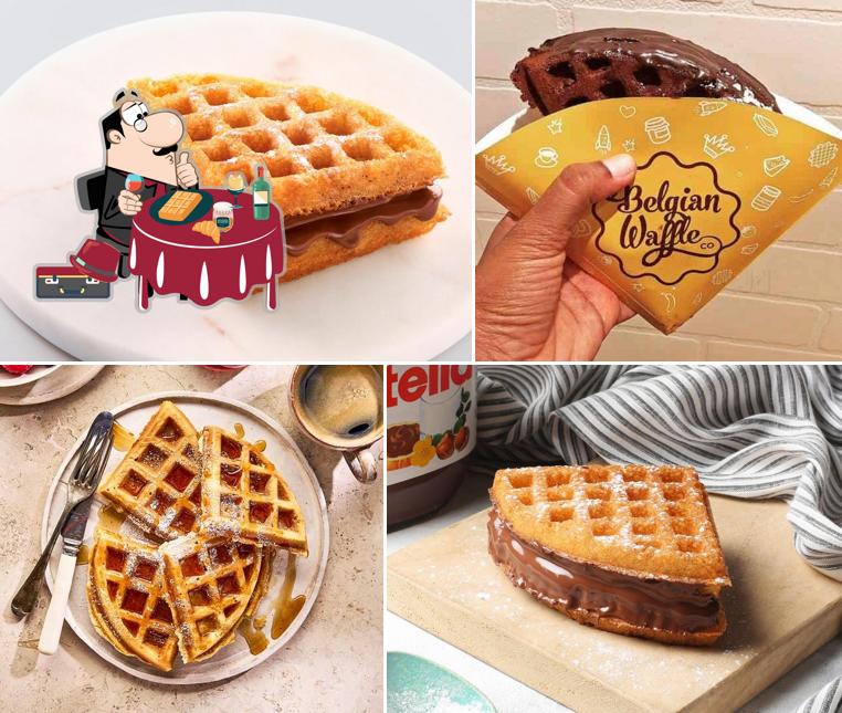 Waffles at The Belgian Waffle Co
