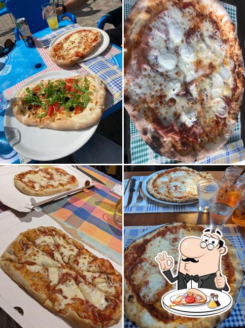 A Bar Pizzeria Oasi, puoi prenderti una bella pizza