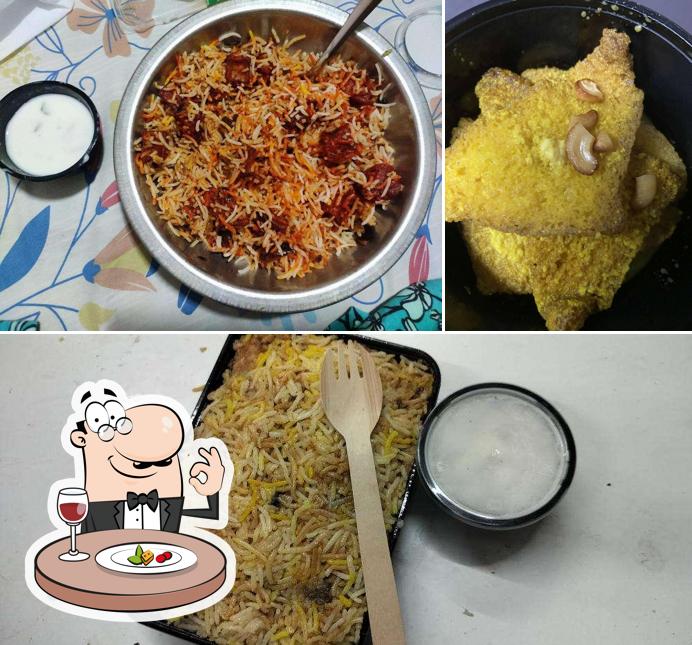 Food at Biryani Badshah