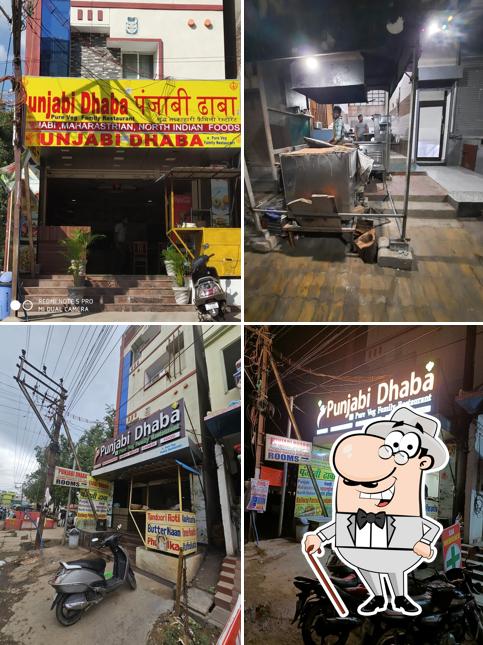 The exterior of Happy Punjabi Dhaba