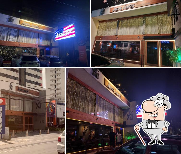 O exterior do Jesse James