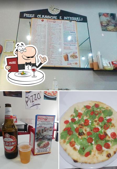 Tra le varie cose da Pizza Time si possono trovare la cibo e birra