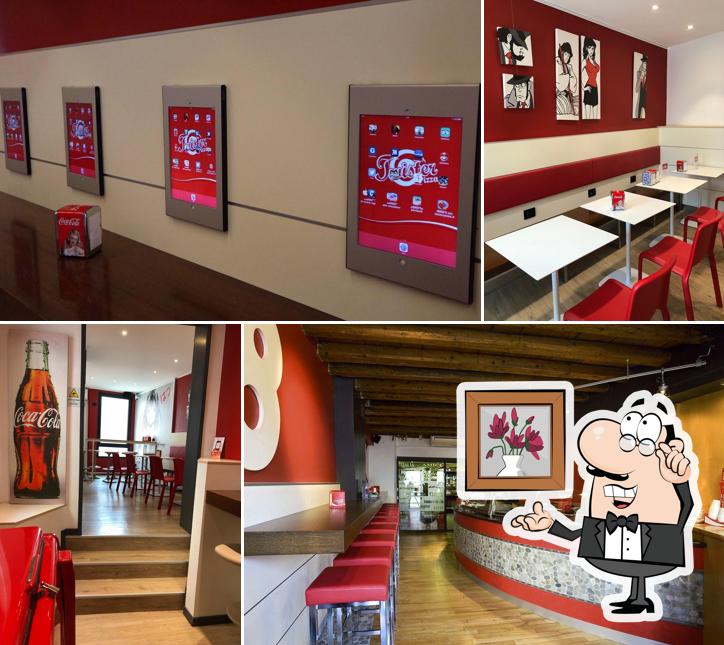 Dai un'occhiata agli interni di Twister Pizza