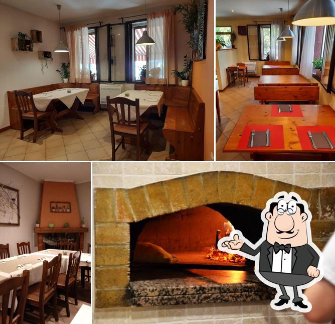 Gli interni di Pizzeria al Sole s.n.c