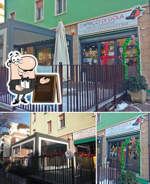 Gli esterni di Capricci di gola