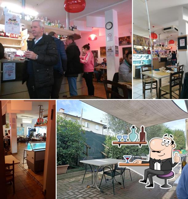 Gli interni di Trattoria Bar Tabacchi Market Le Veline Broglie di Danzi Veronica