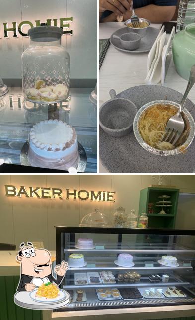 Spaghetti carbonara at Baker Homie Spaghetti carbonara at Baker Homie