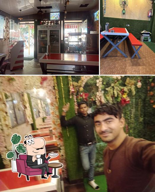 The interior of Bhagwati Chole Bhature
