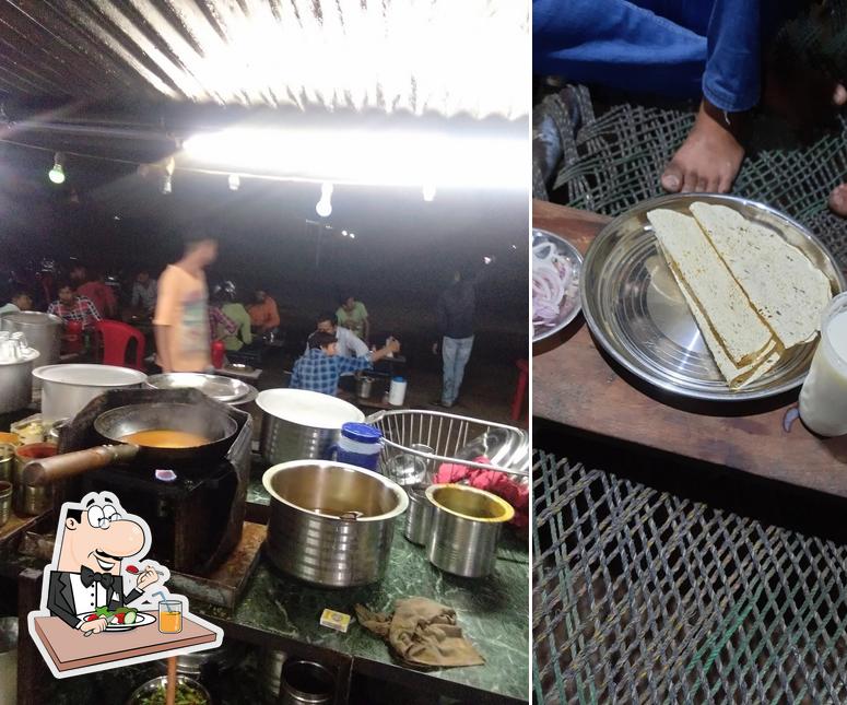 Food at Bherunath dhaba