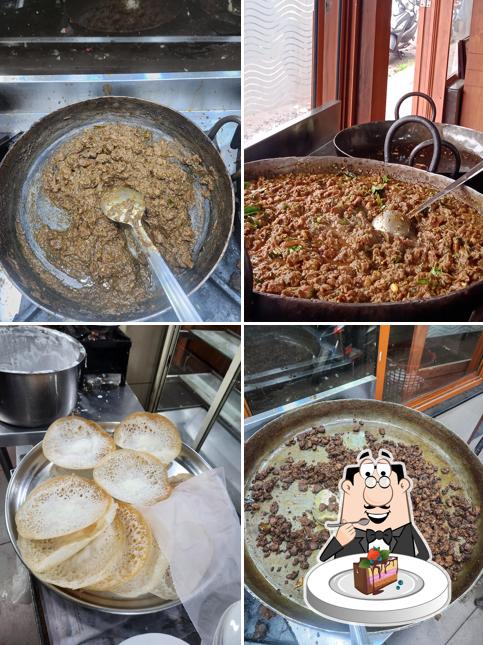 Chocolate cake at Ethoth restaurant