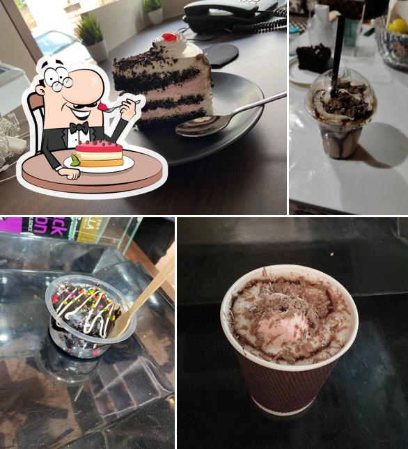 JD’s CAFE serves a number of desserts