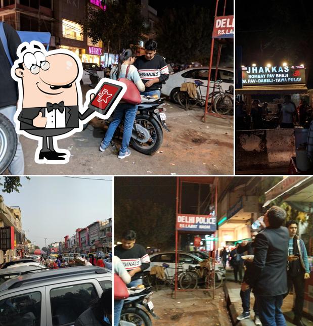 The exterior of Jhakkas Bombay Pav Bhaji, Vada Pav, Dabeli, Tawa Pulav