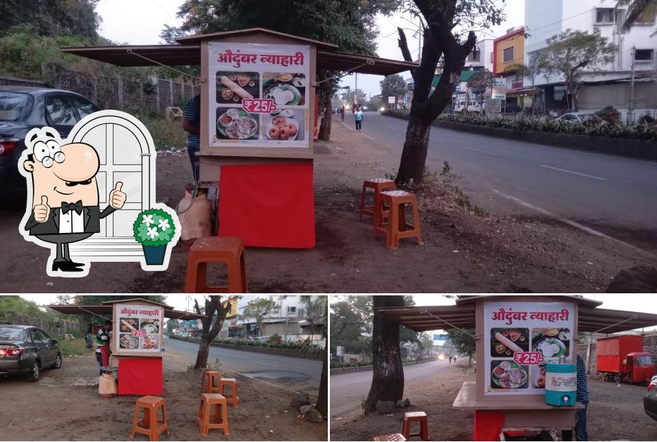 Check out how P2 FOOD TRUCK by Audumbar Nyahari South Indian and sandwiches looks outside