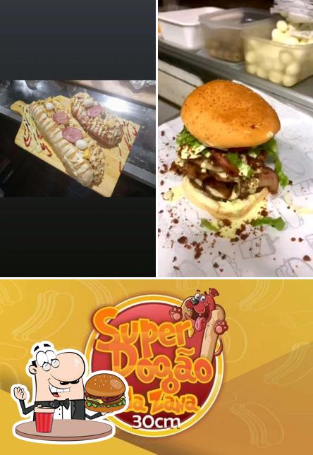 Hambúrguer em Super Dogão da Zana